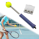Maxbell Tennis Serve Trainer Learning Beginners Portable with Sound Hitting Feedback Style D