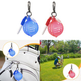 Maxbell Golf Ball Liner Gift Golf Ball Alignment Marker for Outdoor Sports Beginners blue