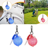 Maxbell Golf Ball Liner Gift Golf Ball Alignment Marker for Outdoor Sports Beginners blue