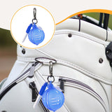 Maxbell Golf Ball Liner Gift Golf Ball Alignment Marker for Outdoor Sports Beginners blue
