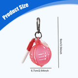 Maxbell Golf Ball Liner Gift Golf Ball Alignment Marker for Outdoor Sports Beginners red