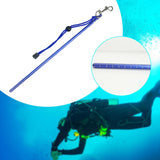 Maxbell Diving Stick Multifunctional Compact Diving Ding Stick for Underwater Sports Blue