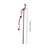 Maxbell Diving Stick Multifunctional Compact Diving Ding Stick for Underwater Sports Rose Red