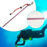 Maxbell Diving Stick Multifunctional Compact Diving Ding Stick for Underwater Sports Rose Red