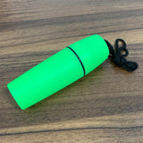 Maxbell Waterproof Storage Bottle Portable Container for Fishing Snorkeling Kayaking Green