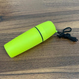 Maxbell Waterproof Storage Bottle Portable Container for Fishing Snorkeling Kayaking Yellow