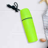 Maxbell Waterproof Storage Bottle Portable Container for Fishing Snorkeling Kayaking Yellow