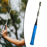 Maxbell Badminton Swing Trainer with Grip Tape Exercise Power Exerciser Training Aid Blue Grip Tape
