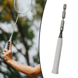 Maxbell Badminton Swing Trainer with Grip Tape Exercise Power Exerciser Training Aid White Grip Tape