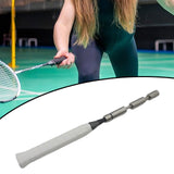 Maxbell Badminton Swing Trainer with Grip Tape Exercise Power Exerciser Training Aid White Grip Tape