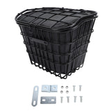 Maxbell Bicycle Storage Basket Metal Wire with Liner Bag for Riding Outdoor Shopping front