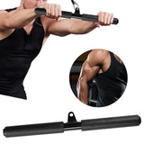 Maxbell LAT Pull Down Bar Sturdy Tricep Straight Bar for Rowing Training Back Muscle NO Carabiner