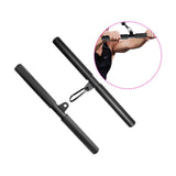 Maxbell LAT Pull Down Bar Sturdy Tricep Straight Bar for Rowing Training Back Muscle NO Carabiner