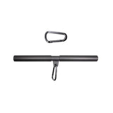Maxbell LAT Pull Down Bar Sturdy Tricep Straight Bar for Rowing Training Back Muscle with Carabiner