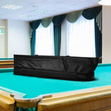 Maxbell Pool Cue Cases 1/2 Jointed Cue Cases PU Leather 3x4 Soft Pool Cue Cases 85cm Black