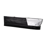 Maxbell Pool Cue Cases 1/2 Jointed Cue Cases PU Leather 3x4 Soft Pool Cue Cases 85cm Black Gray