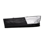 Maxbell Pool Cue Cases 1/2 Jointed Cue Cases PU Leather 3x4 Soft Pool Cue Cases 85cm Black Gray