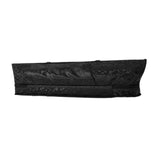 Maxbell Pool Cue Cases 1/2 Jointed Cue Cases PU Leather 3x4 Soft Pool Cue Cases 85cm Black Patterned