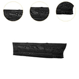 Maxbell Pool Cue Cases 1/2 Jointed Cue Cases PU Leather 3x4 Soft Pool Cue Cases 85cm Black Patterned