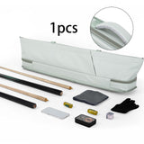 Maxbell Pool Cue Cases 1/2 Jointed Cue Cases PU Leather 3x4 Soft Pool Cue Cases 85cm Light Green