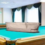 Maxbell Pool Cue Cases 1/2 Jointed Cue Cases PU Leather 3x4 Soft Pool Cue Cases 85cm Gold