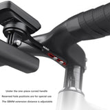 Maxbell Out Front Bike Computer Mount Extended Mount Cycling Bicycle Handlebar Mount