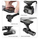 Maxbell Out Front Bike Computer Mount Extended Mount Cycling Bicycle Handlebar Mount