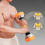 Maxbell Fitness Dumbbell Ergonomic Handle Multifunctional Compact Exercise Equipment