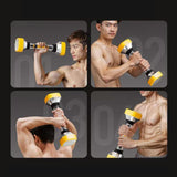 Maxbell Fitness Dumbbell Ergonomic Handle Multifunctional Compact Exercise Equipment