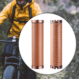 Maxbell 2 Pieces Bike Handlebar Grips Cycling Bar Covers for Mountain Road Bikes BMX Brown