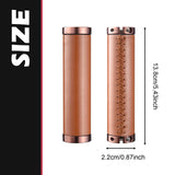 Maxbell 2 Pieces Bike Handlebar Grips Cycling Bar Covers for Mountain Road Bikes BMX Brown