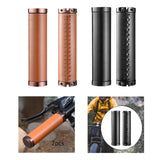 Maxbell 2 Pieces Bike Handlebar Grips Cycling Bar Covers for Mountain Road Bikes BMX Brown
