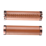Maxbell 2 Pieces Bike Handlebar Grips Cycling Bar Covers for Mountain Road Bikes BMX Brown