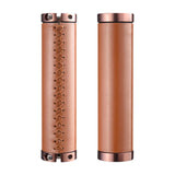 Maxbell 2 Pieces Bike Handlebar Grips Cycling Bar Covers for Mountain Road Bikes BMX Brown