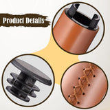 Maxbell 2 Pieces Bike Handlebar Grips Cycling Bar Covers for Mountain Road Bikes BMX Brown