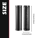 Maxbell 2 Pieces Bike Handlebar Grips Cycling Bar Covers for Mountain Road Bikes BMX Black