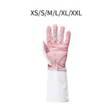 Maxbell Foil/epee Fencing Glove Left Handed Protective Gear for Competition Training XS