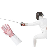 Maxbell Foil/epee Fencing Glove Left Handed Protective Gear for Competition Training M