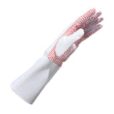 Maxbell Foil/epee Fencing Glove Left Handed Protective Gear for Competition Training XXL