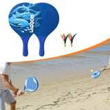 Maxbell Paddle Ball Set Funny Yard Lawn Indoor Outdoor Badminton Set for Adults Kids