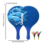 Maxbell Paddle Ball Set Funny Yard Lawn Indoor Outdoor Badminton Set for Adults Kids