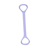 Maxbell Fitness Resistance Band 8 Yoga Gym Fitness Pulling Rope for Yoga Sports Purple 40 cm Length