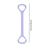 Maxbell Fitness Resistance Band 8 Yoga Gym Fitness Pulling Rope for Yoga Sports Purple 50 cm Length