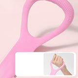 Maxbell Fitness Resistance Band 8 Yoga Gym Fitness Pulling Rope for Yoga Sports Pink 50 cm Length