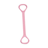 Maxbell Fitness Resistance Band 8 Yoga Gym Fitness Pulling Rope for Yoga Sports Pink 50 cm Length