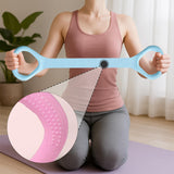 Maxbell Fitness Resistance Band 8 Yoga Gym Fitness Pulling Rope for Yoga Sports Blue 50 cm Length