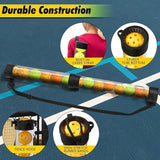 Maxbell Tennis Ball Retriever Storage Equipment Basket Tennis Ball Picker Upper Tube