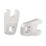 Maxbell 2 Pieces Open Ended Crowfoot Wrench Stainless Steel Bicycles Crowfoot Socket