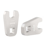 Maxbell 2 Pieces Open Ended Crowfoot Wrench Stainless Steel Bicycles Crowfoot Socket