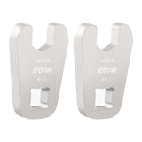 Maxbell 2 Pieces Open Ended Crowfoot Wrench Stainless Steel Bicycles Crowfoot Socket